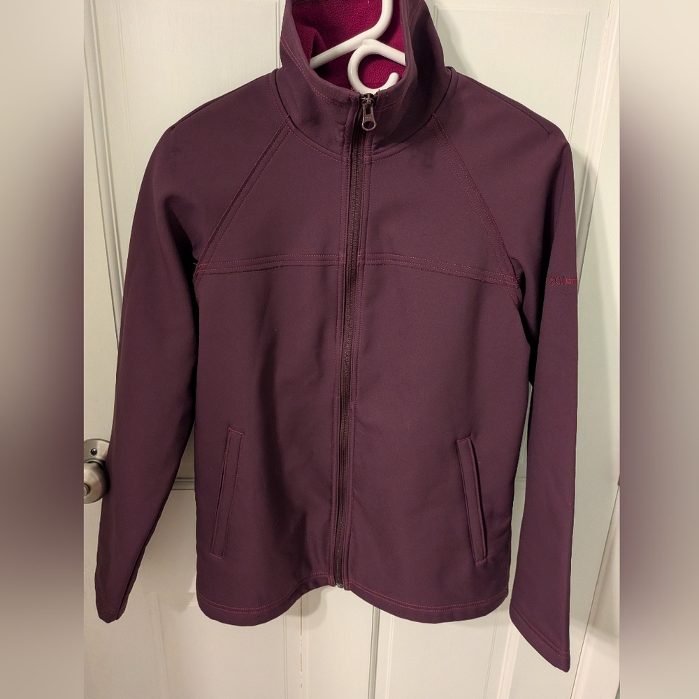 Columbia Woman's Purple Full-Zip- Small Size Jacket